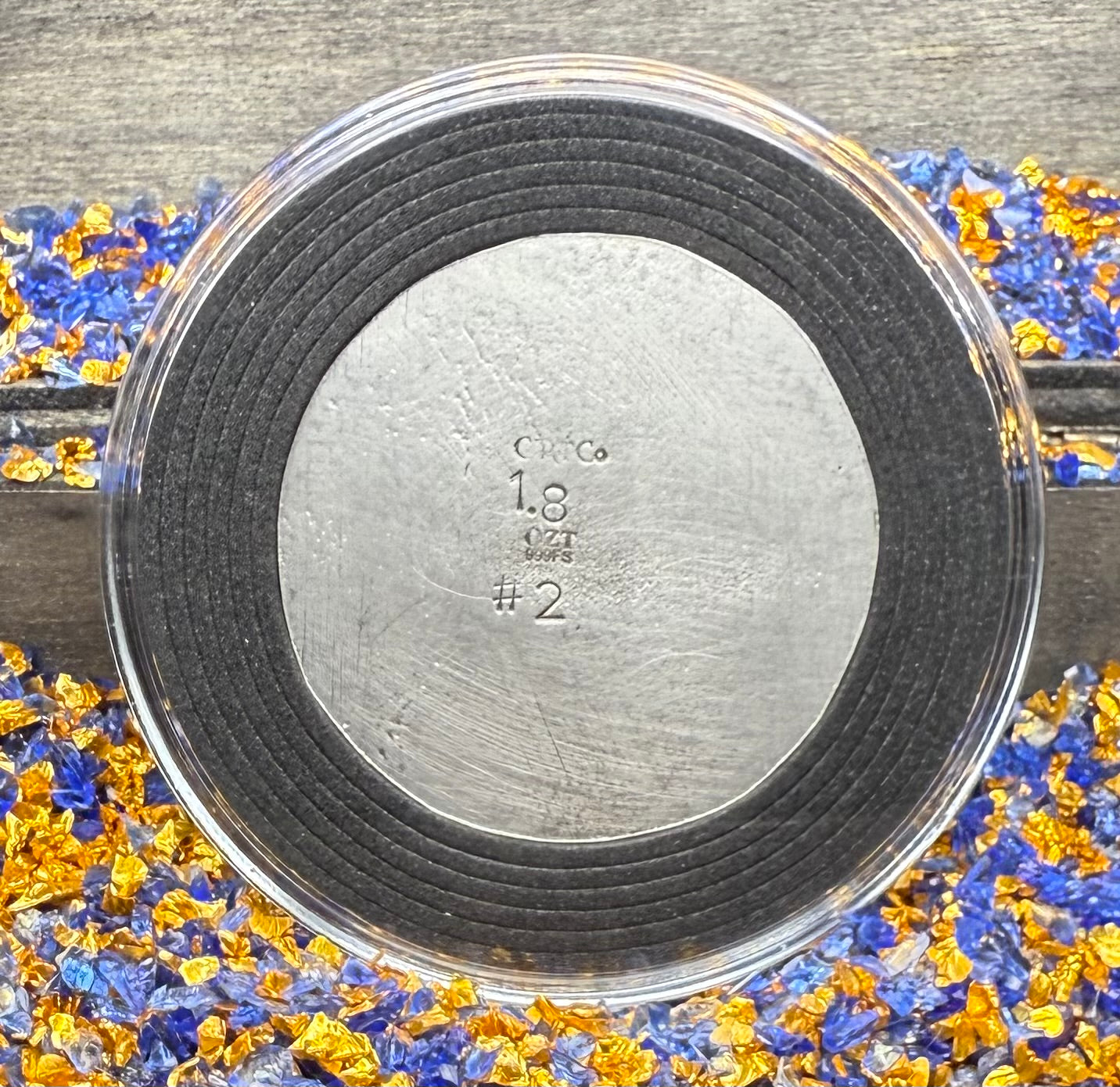 Pirate Deck Boss The Dead Bosun 2025 1.8 Troy Ounce .999 Fine Silver Round Hand Crafted Includes Wood Treasure Chest, Capsule & COA Mint Condition Limited Edition (1 of 25)