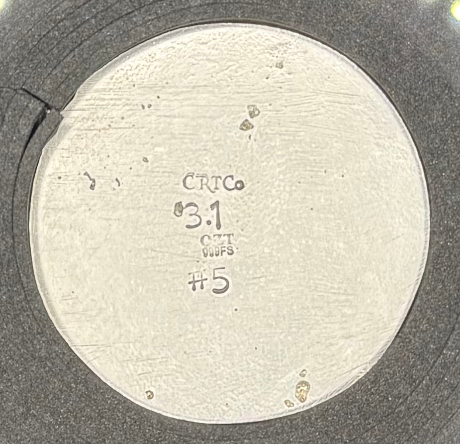 'The Pirate Captain's Curse/ Hand Crafted 3.1 Troy Ounce .999 Fine Silver Round Pirate Skull Sword Design Antique Finish Includes Wood Treasure Box, Capsule & COA Mint Condition Limited Edition (1 of 15)