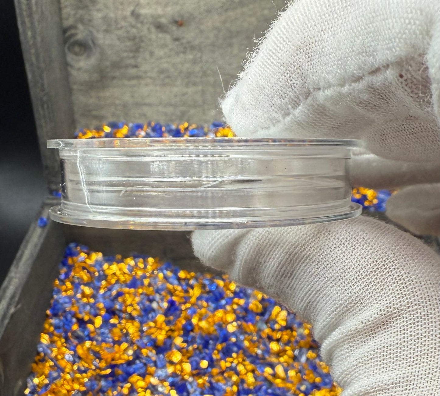 'Fishface Cursed Pirate Captain Jones' Hand Crafted 1.75 Troy Ounce .999 Fine Silver Round 3 Piece Set Antique Finish Includes Wood Treasure Chest, Capsule & COA Mint Condition Limited Edition 1 of  20