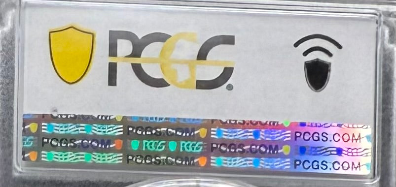 Proof 2024 Niue Silver $2 PCGS PR70DCAM NFC Tech Disney's Mufasa & Simba The Lion King Colorized Gilded Gold Blue Label (Rare 1 of 10)