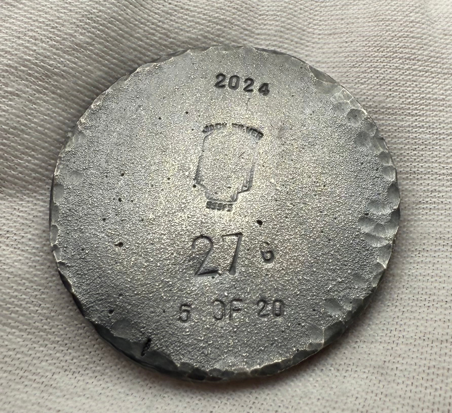 'Dragons Nest Fire Breathing Hatchlings' Hand Crafted by Drone Silver 27 Grams .999 Fine Silver Round Antique Finish Includes Wood Treasure Chest, Capsule & COA. Mint Condition (1 of 20)