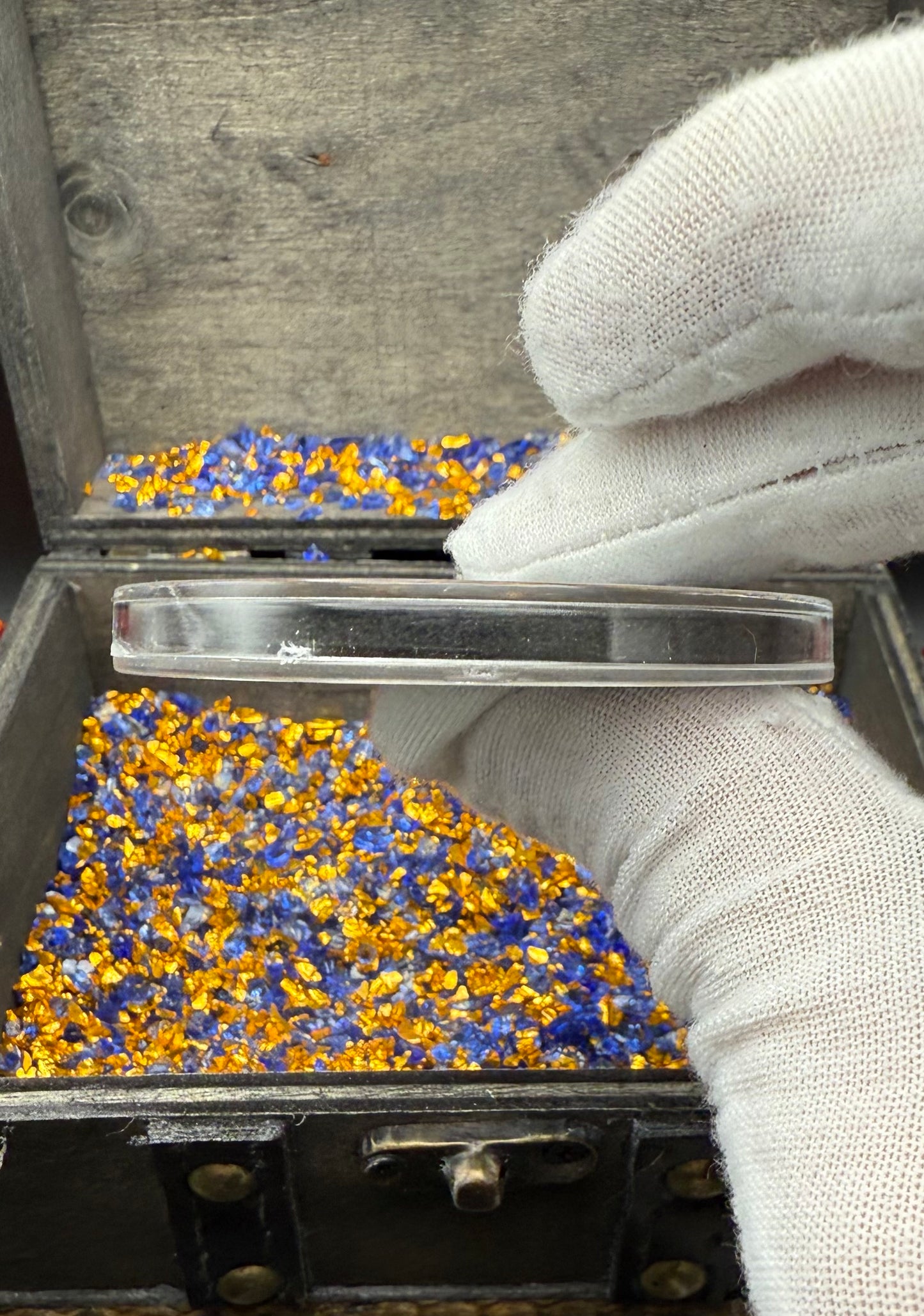 'Dragons Nest Fire Breathing Hatchlings' Hand Crafted by Drone Silver 27 Grams .999 Fine Silver Round Antique Finish Includes Wood Treasure Chest, Capsule & COA. Mint Condition (1 of 20)