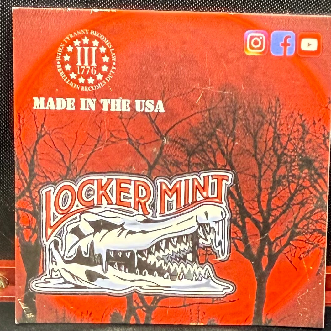 'Louisiana Nights' Hand Crafted by Locker Mint 3.2 oz .999 Fine Silver Round Antique Finish Includes Wood Display Case, Capsule & COA Mint Condition Limited Edition