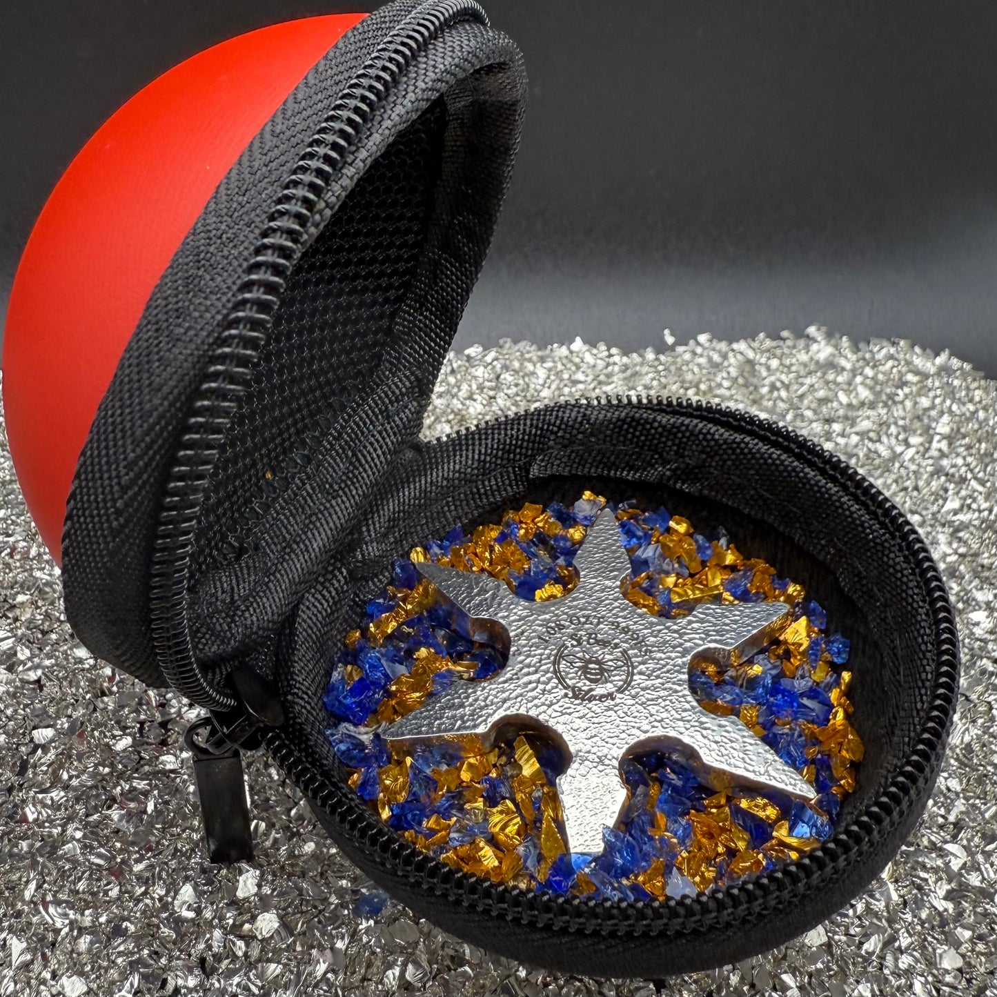 Pokémon 'Charizard Star' 1.08 oz .999 Fine Silver Star Hand Crafted by St Bee's in England, Shiny Finish, Includes Poké Ball & COA, Mint Condition, Limited Edition