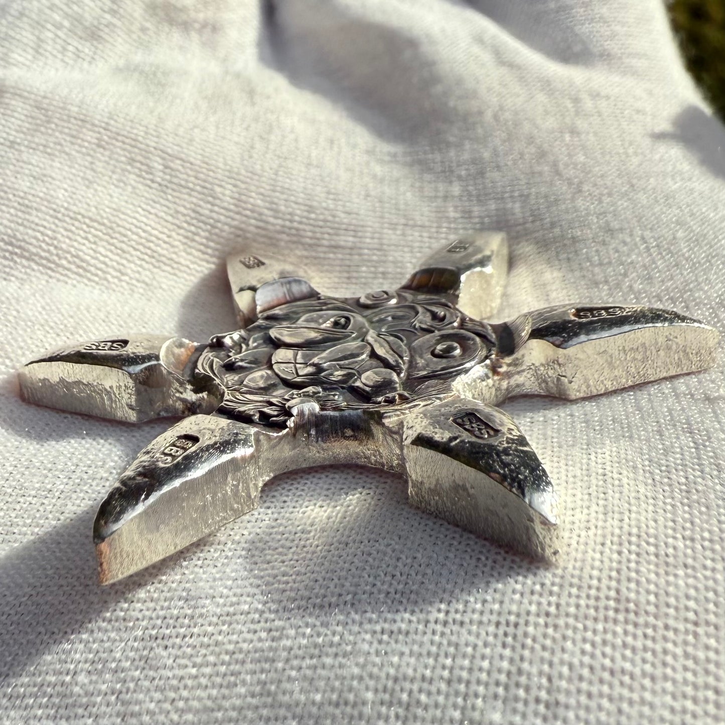 Pokémon 'Squirtle Star' 1.12 oz .999 Fine Silver Star Hand Crafted by St Bee's in England, Shiny Finish, Includes Poké Ball & COA, Mint Condition, Limited Edition