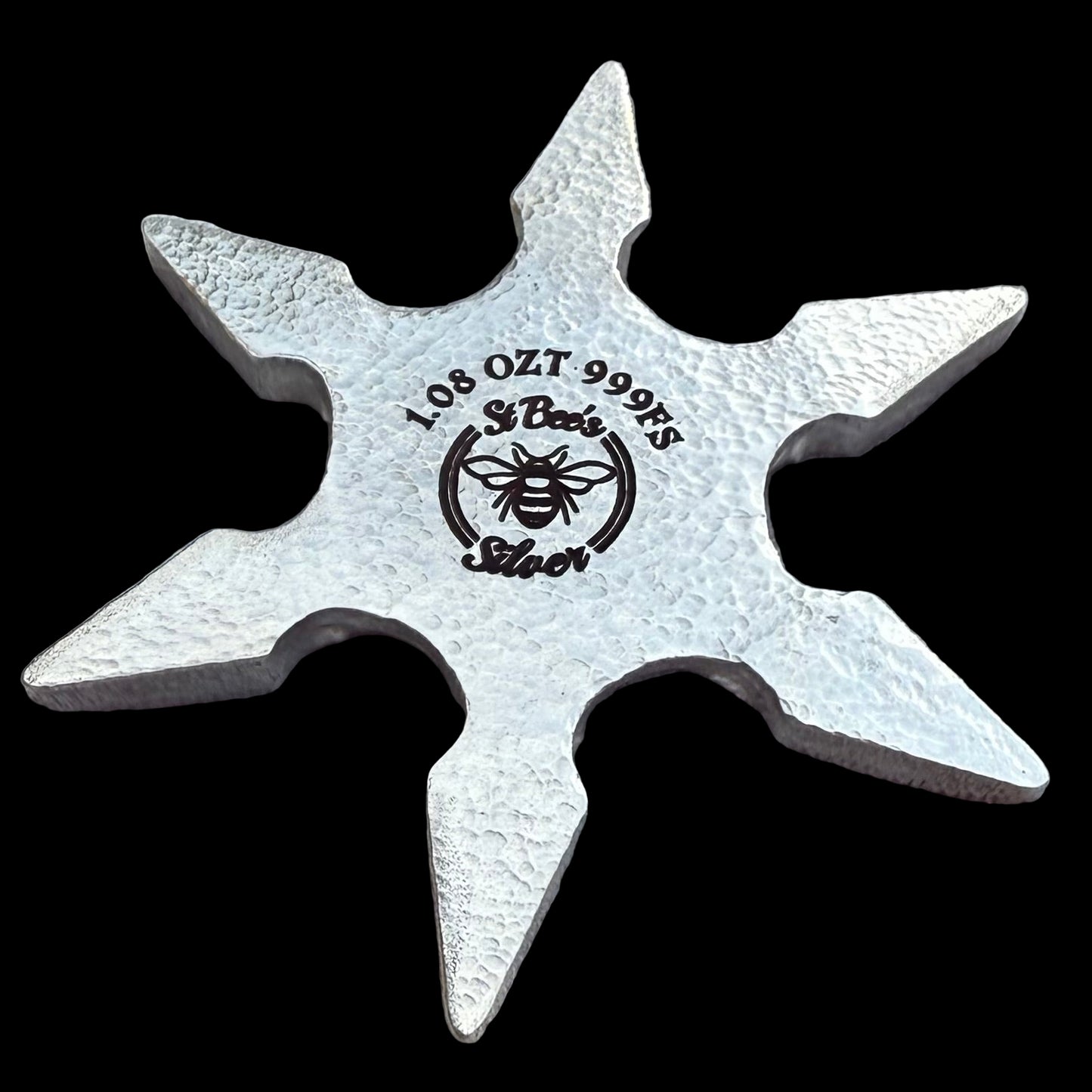 Pokémon 'Blastoise Star' 1.08 oz .999 Fine Silver Star Hand Crafted by St Bee's in England, Shiny Finish, Includes Poké Ball & COA, Mint Condition, Limited Edition