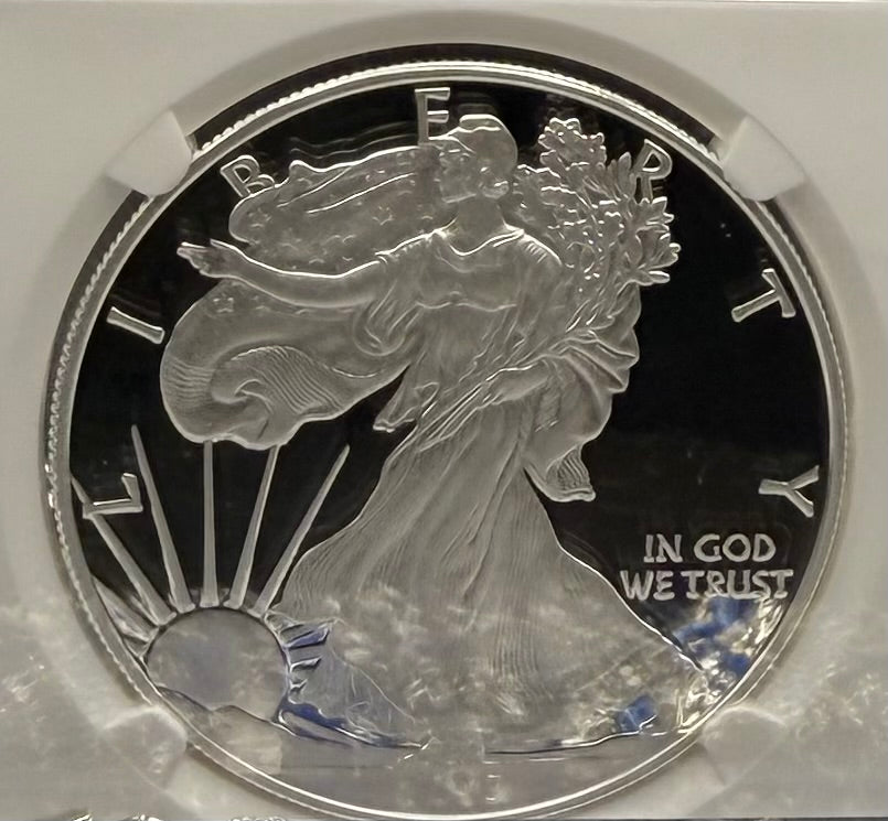 Proof 2013 (W) $1 American Silver Eagle NGC PF70UC First Releases Eagle Label White Holder (1 of 5,212)