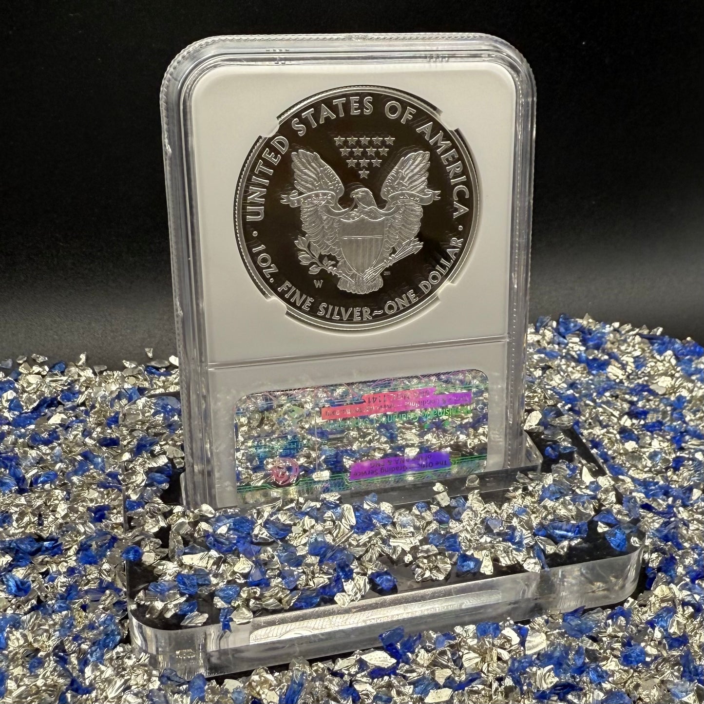 Proof 2013 (W) $1 American Silver Eagle NGC PF70UC First Releases Eagle Label White Holder (1 of 5,212)