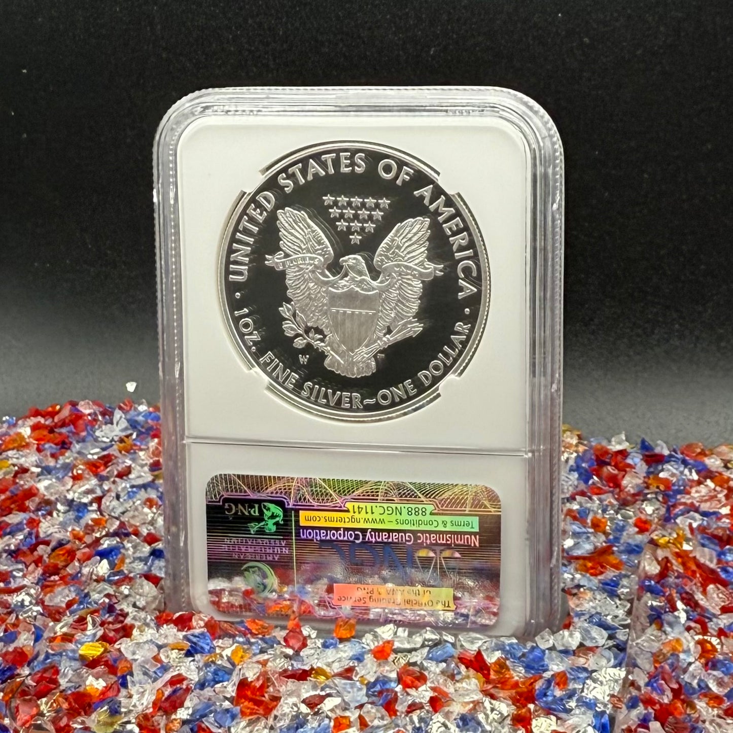 Proof 2015 (W) $1 American Silver Eagle NGC PF70 Early Releases Eagle Label Mint Condition (1 of 9,213)