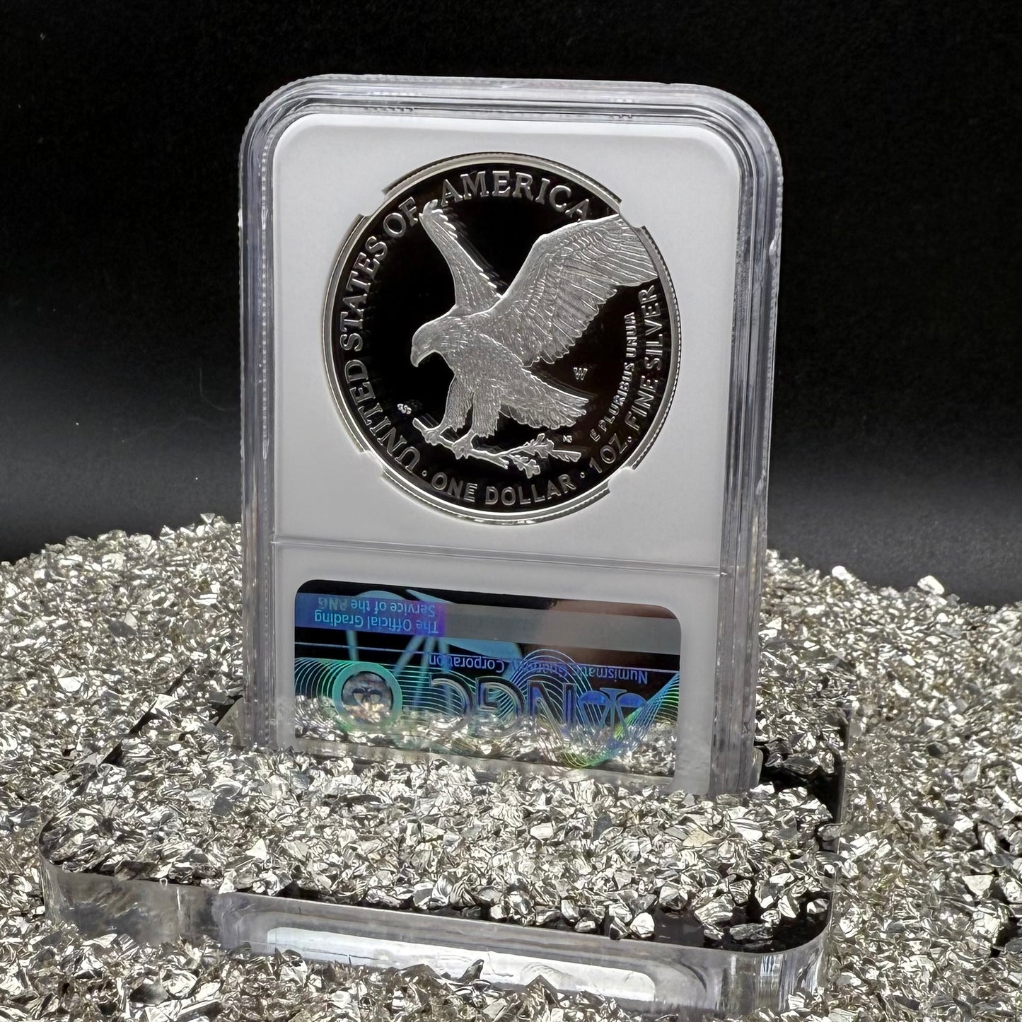 Proof 2021 (W) $1 American Silver Eagle NGC PF70 Type 2 First Releases Michael Gaudioso Signed (1 of 3,733) Mint Condition