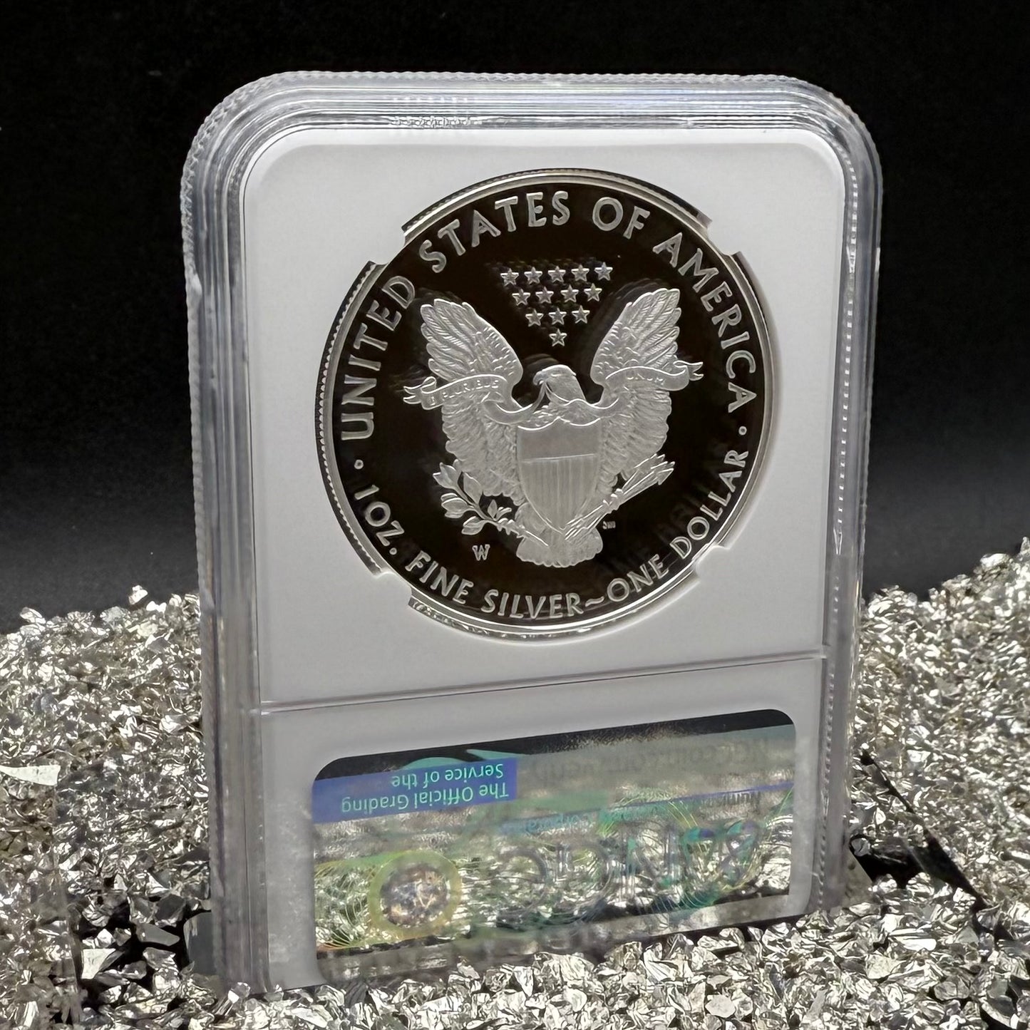 Proof 2020 (W) $1 American Silver Eagle NGC PF70UC Early Releases Stainless Steel Label Mint Condition (1 of 4,472)