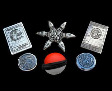 Buy Fine Silver Rounds & Stars | Pokémon | Hand Crafted | .999 Silver ...