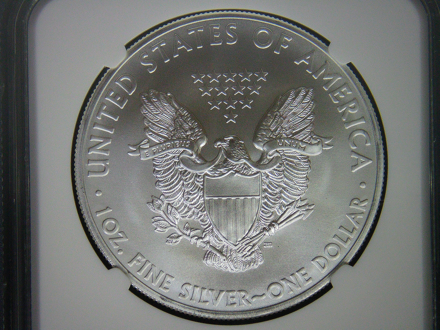 2012 $1 American Silver Eagle NGC MS70 First Releases American Eagle Label (1 of 39,967)