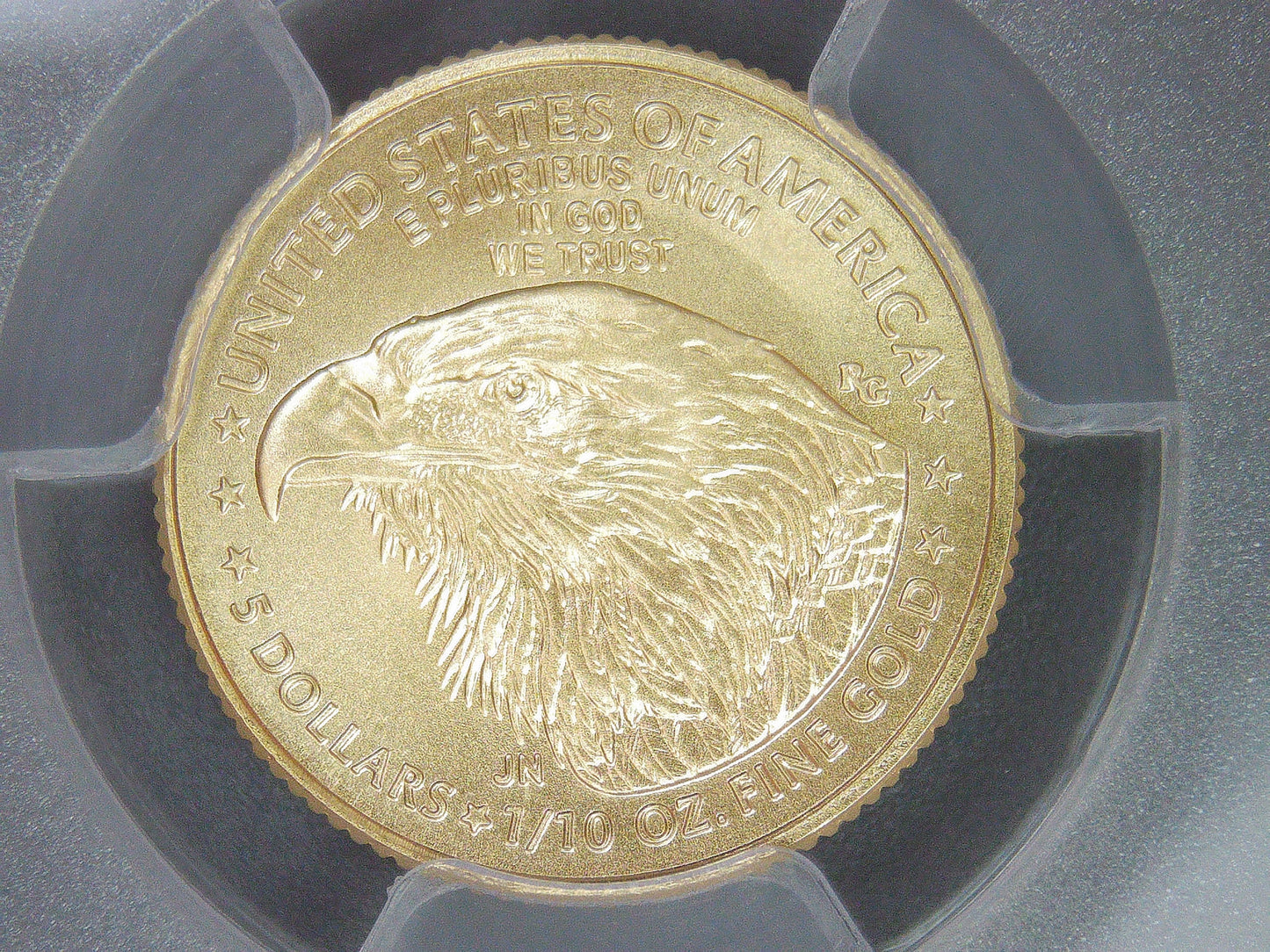 2024 $5 American Gold Eagle PCGS MS70 First Strike Flag Label (Rare 1 of 1,232)