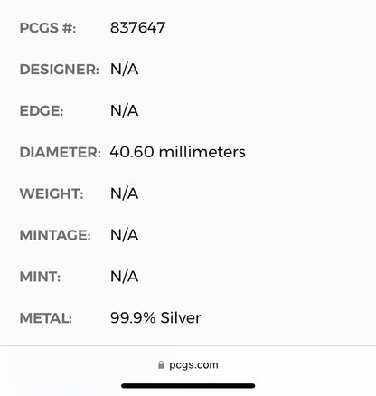 2021 $1 American Silver Eagle (2 Coin Set) PCGS MS70 First Day of Issue Type 1 & Type 2
