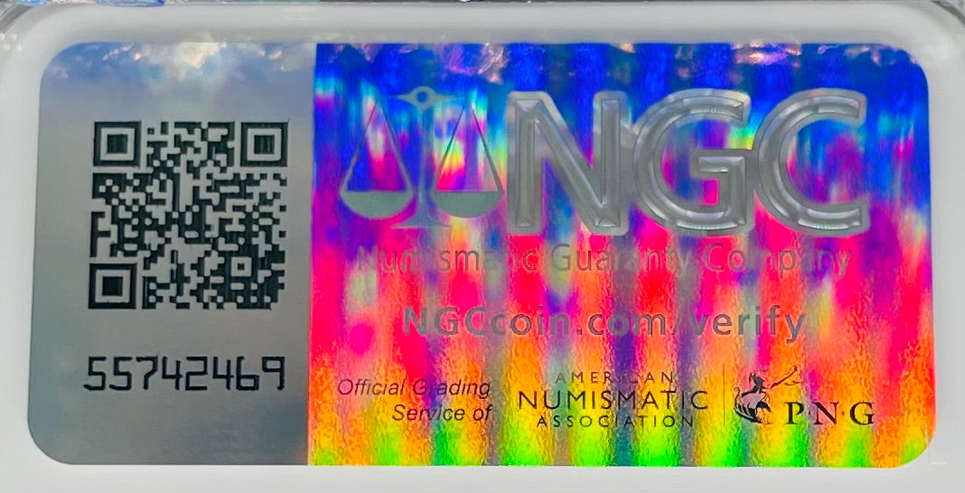 2024 $1 American Silver Eagle NGC MS70 Business Strike Brown Label