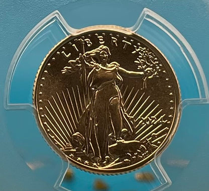 2024 $5 American Gold Eagle PCGS MS70 First Strike Flag Label (Rare 1 of 1,232)
