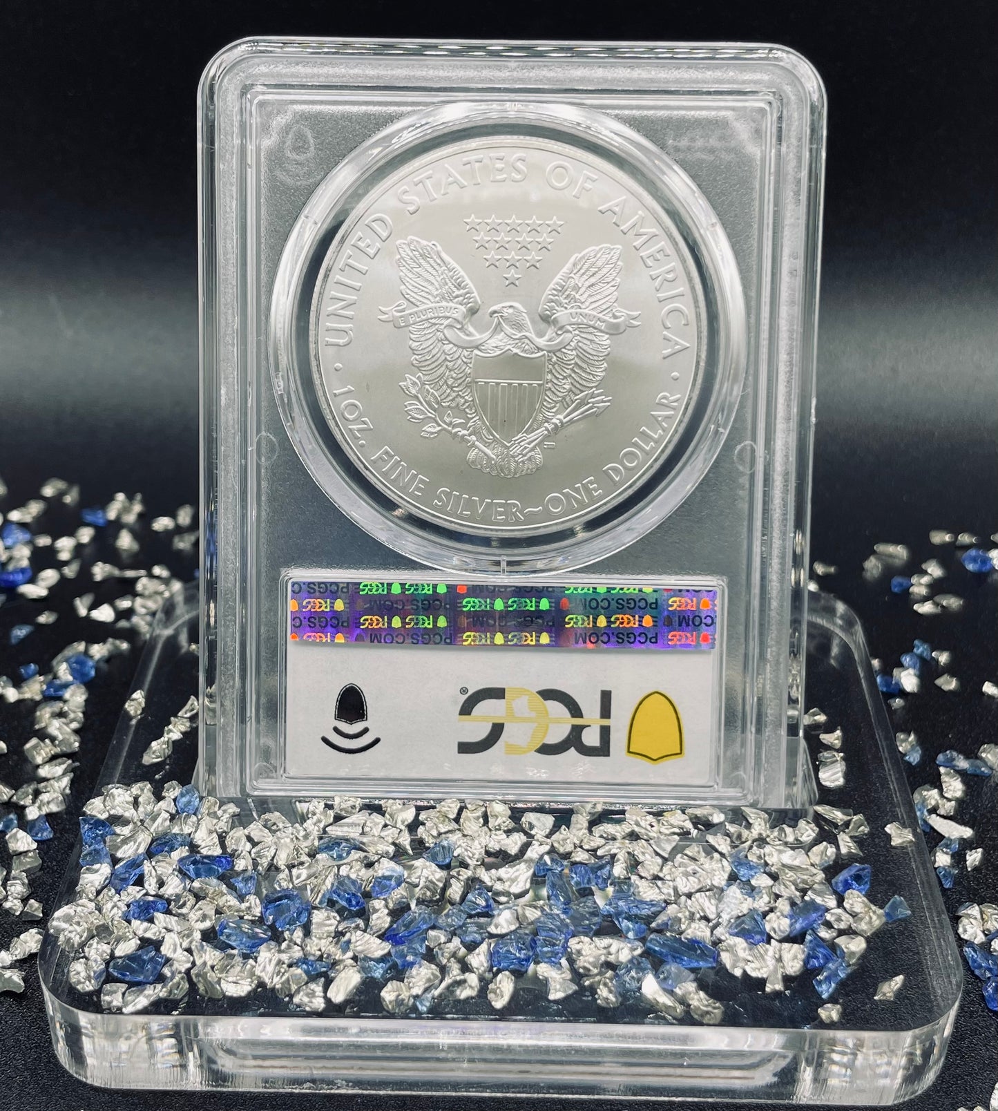 2014 (S) $1 American Silver Eagle PCGS MS70 Business Strike Blue Label Mint Condition (1 of 18,995)