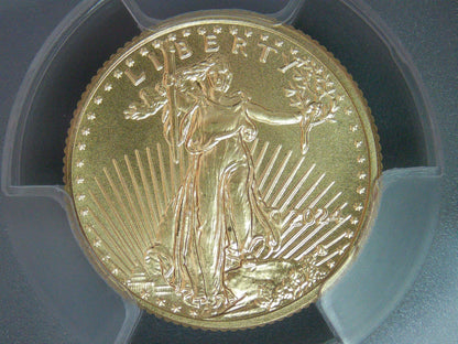 2024 $5 American Gold Eagle PCGS MS70 First Strike Flag Label (Rare 1 of 1,232)