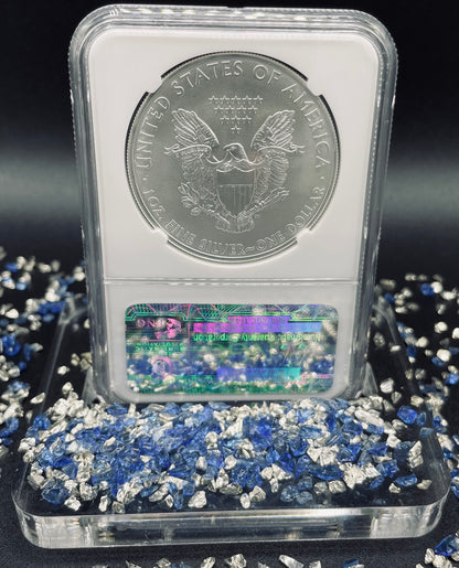 2012 $1 American Silver Eagle NGC MS70 First Releases American Eagle Label (1 of 39,967)