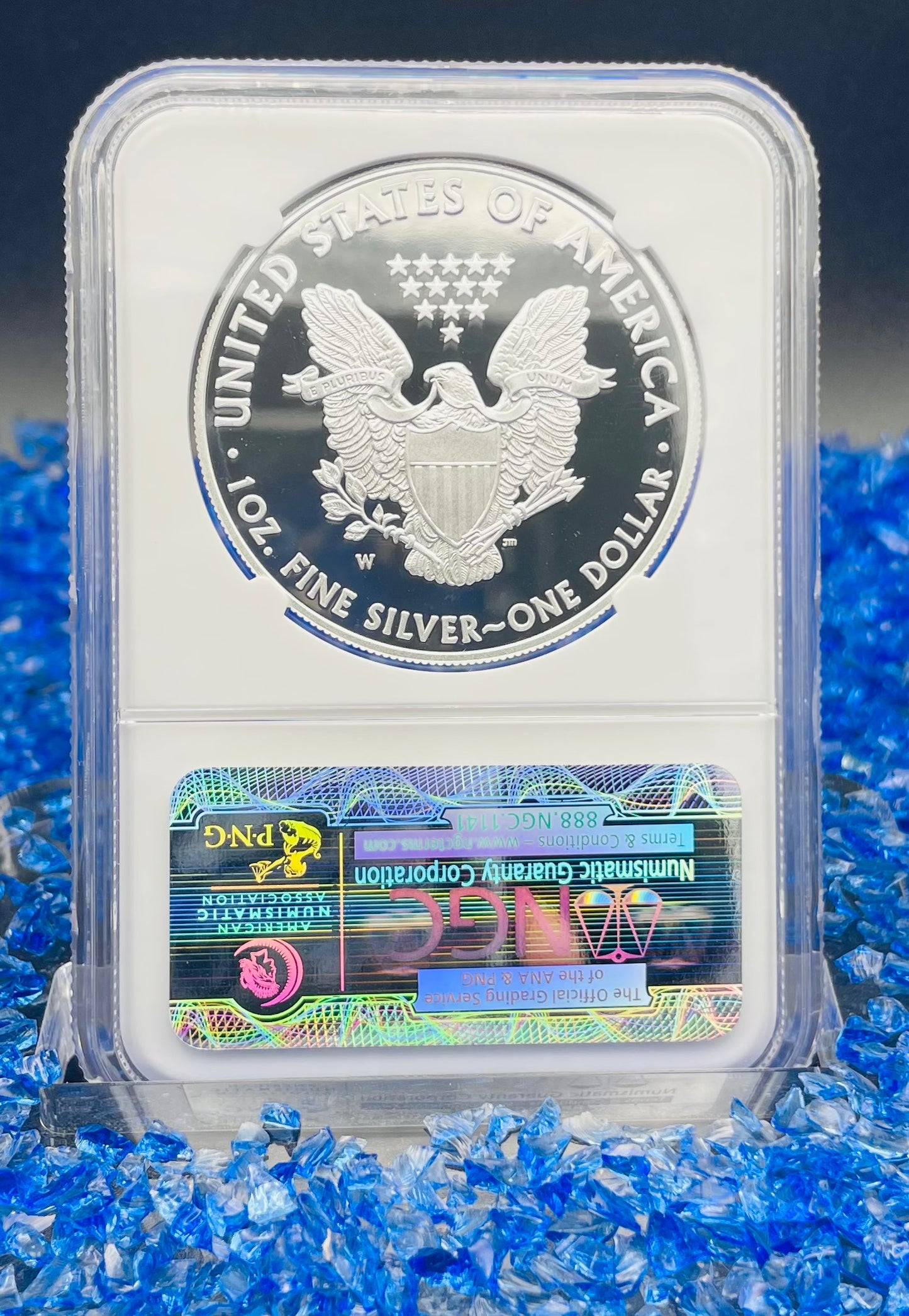 Proof 2013 (W) $1 American Silver Eagle NGC PF70 West Point Gold Star Label New Holder (1 of 8,788)