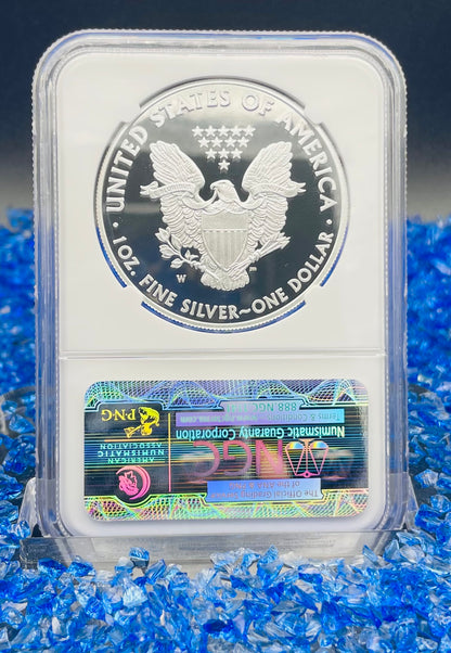 Proof 2013 (W) $1 American Silver Eagle NGC PF70 West Point Gold Star Label New Holder (1 of 8,788)