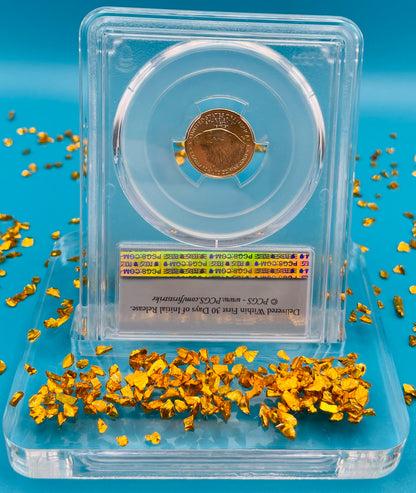 2024 $5 American Gold Eagle PCGS MS70 First Strike Flag Label (Rare 1 of 1,232)