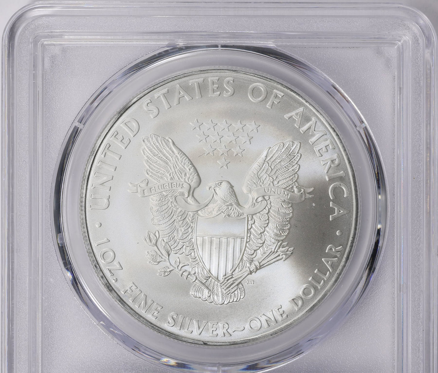 2010 Philadelphia $1 American Silver Eagle PCGS MS70 Business Strike Blue Label