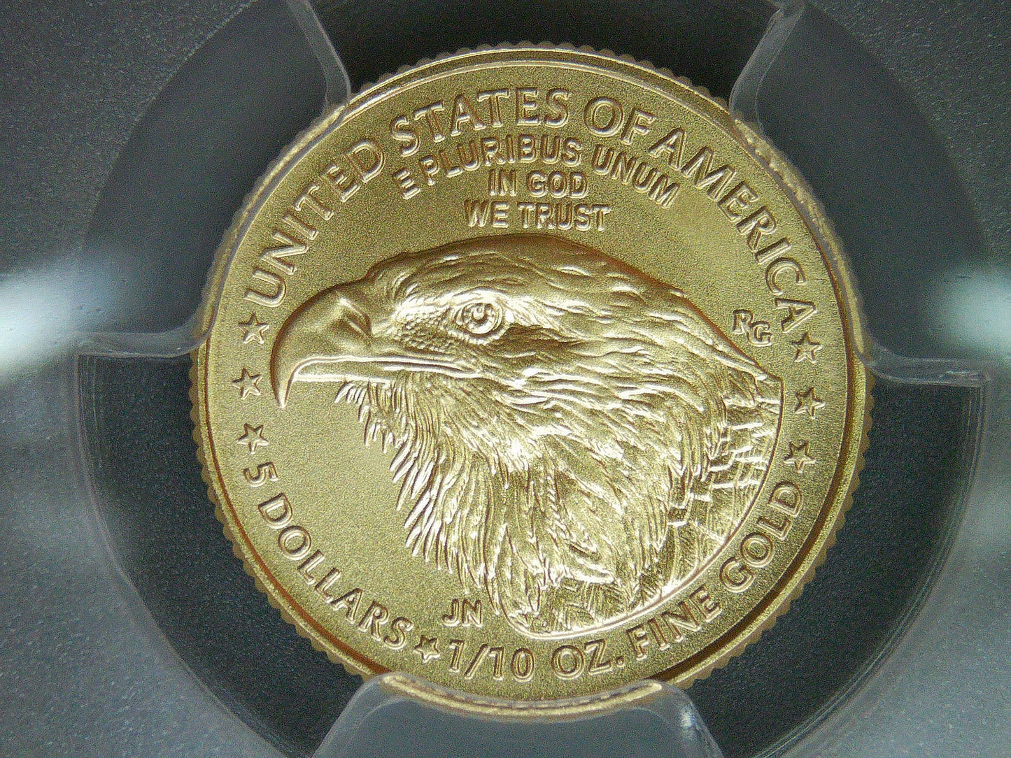 2024 $5 American Gold Eagle PCGS MS70 First Strike Flag Label (Rare 1 of 1,232)