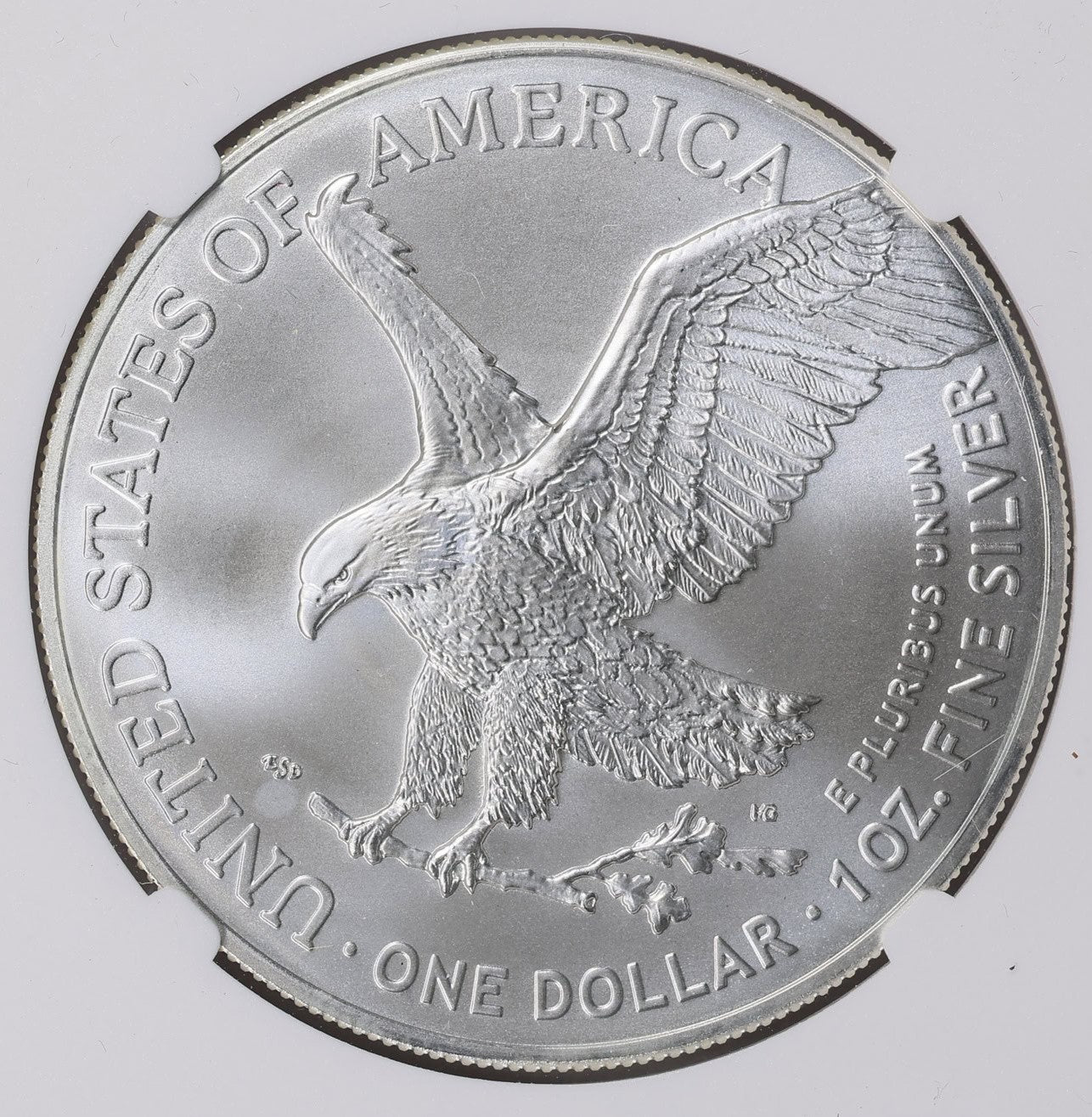 2023 $1 American Silver Eagle NGC MS70 Business Strike Brown Label