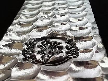 'Honey Bar' 4.14 oz .999 Fine Silver Bar, Hand Crafted by St Bee's in England, Shiny Finish, Includes Wood Treasure Chest, COA, Mint Condition, Limited Edition