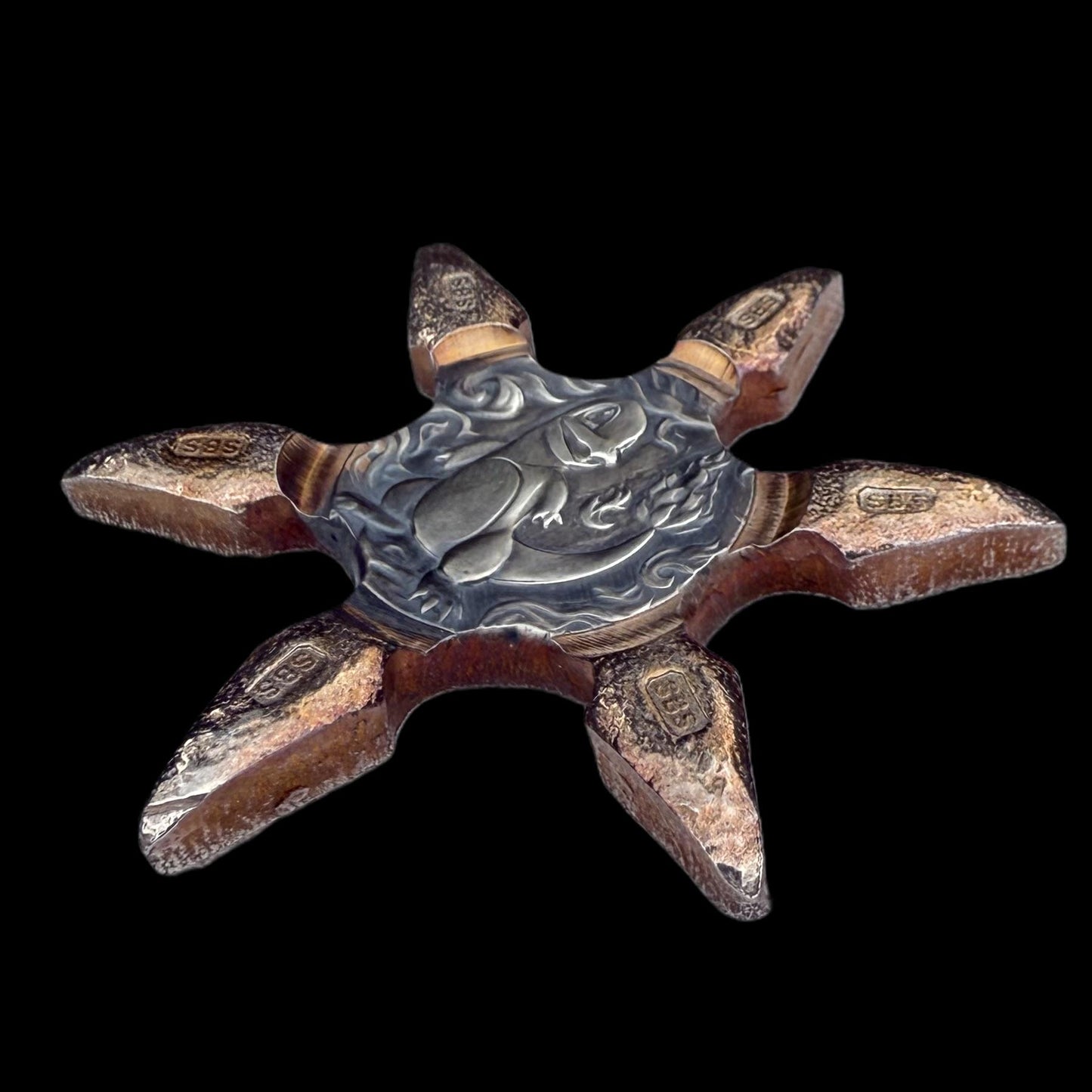 Pokémon 'Charmander Star' 1.1 oz .999 Fine Silver Star Hand Crafted by St Bee's in England, Shiny Finish, Includes Poké Ball & COA, Mint Condition, Limited Edition