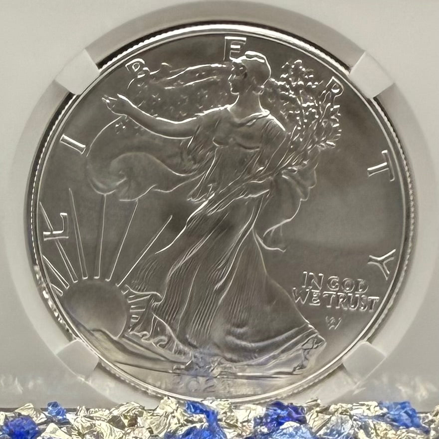2023 $1 American Silver Eagle NGC MS70 Early Releases NGCX Label 1 of 1,007 Mint