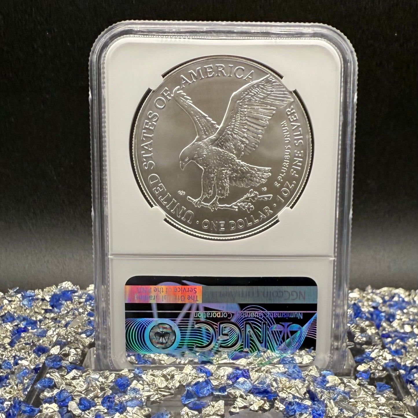 2023 $1 American Silver Eagle NGC MS70 Early Releases NGCX Label 1 of 1,007 Mint