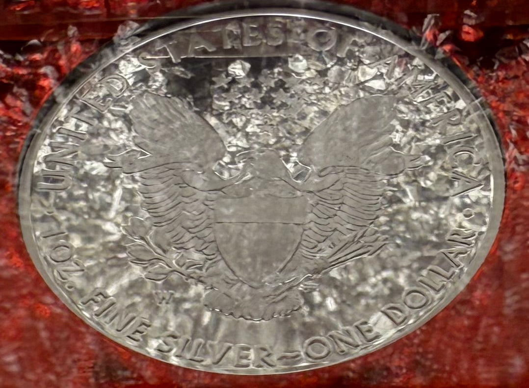 Proof 2021 (W) $1 American Silver Eagle NGC PF70 Type 1 First Releases Congratulations Set Rare Red Foil Holder