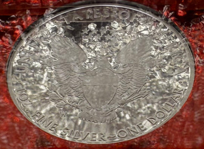 Proof 2021 (W) $1 American Silver Eagle NGC PF70 Type 1 First Releases Congratulations Set Rare Red Foil Holder