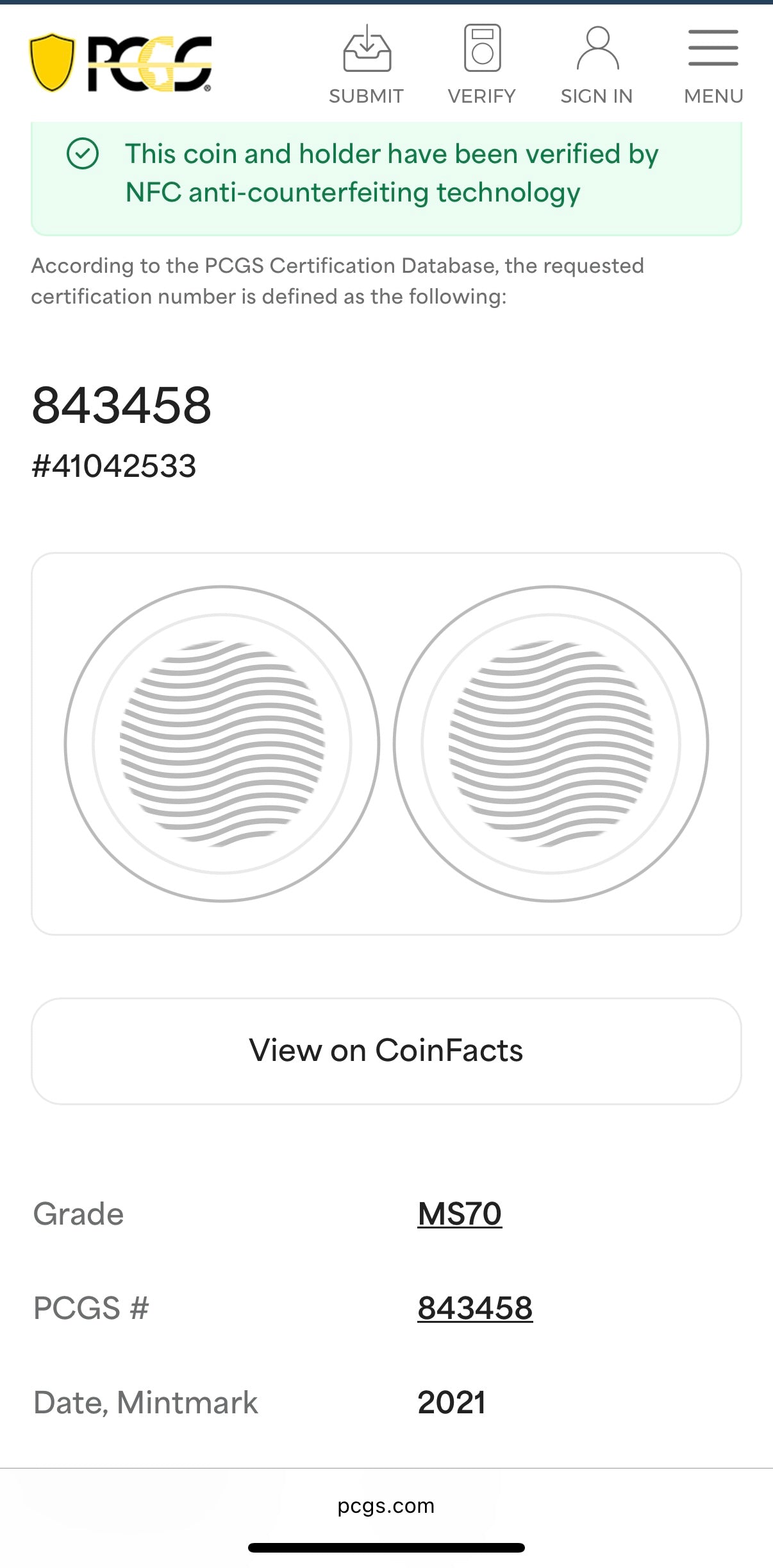 2021 $1 American Silver Eagle PCGS MS70 FDOI T-1 Master Designer Thomas Cleveland Signed Label Mint Condition (1 of 150)