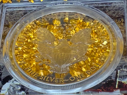 Proof 2019 (W) $1 American Silver Eagle PCGS PR70DCAM West Point Apollo Label (Rare 1 of 82)