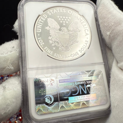 Proof 2014 (W) $1 American Silver Eagle NGC PF70UC Rare MLB Players Edition - Derek Jeter Signed (Limited Edition)