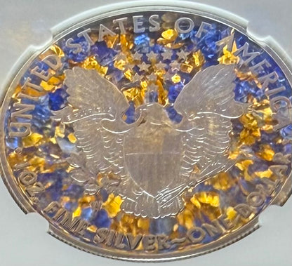 Proof 2018 (W) $1 American Silver Eagle NGC PF70UC First Day - FUN Show (1 of 433) Mint Condition