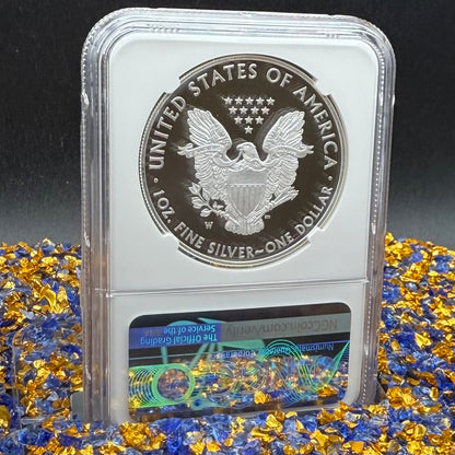 Proof 2018 (W) $1 American Silver Eagle NGC PF70UC First Day - FUN Show (1 of 433) Mint Condition