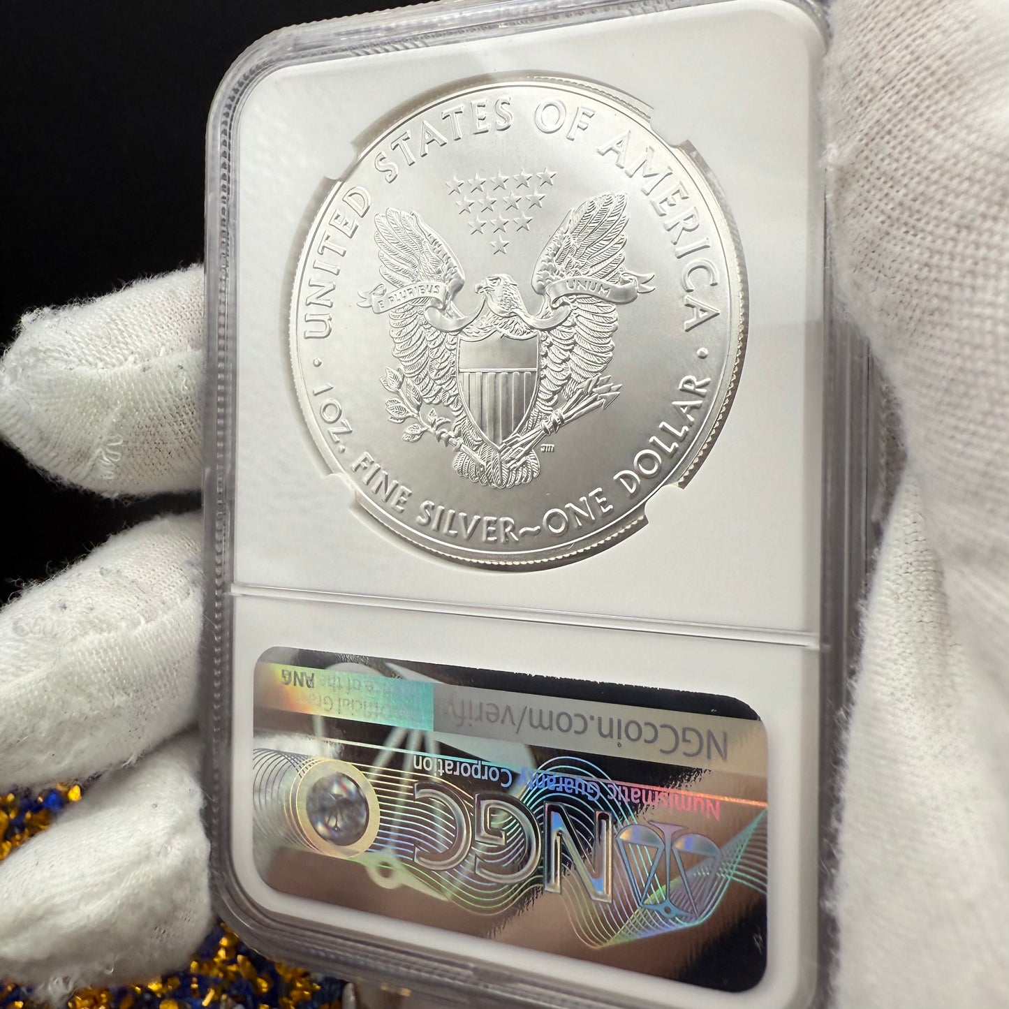 2019 $1 American Silver Eagle NGC MS70 FDOI Mint Condition