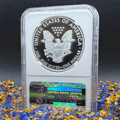 Proof 2011 (W) $1 American Silver Eagle NGC PF70UC Early Releases Class Blue Label White Holder (1 of 14,931)