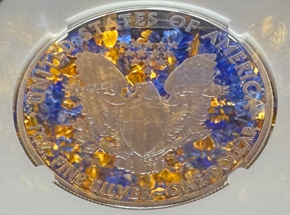 Proof 2011 (W) $1 American Silver Eagle NGC PF70UC Early Releases Class Blue Label White Holder (1 of 14,931)