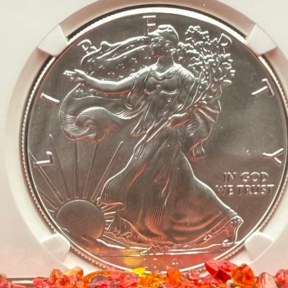 2014 W $1 American Silver Eagle NGC MS70 Derek Jeter Signed Rare!!