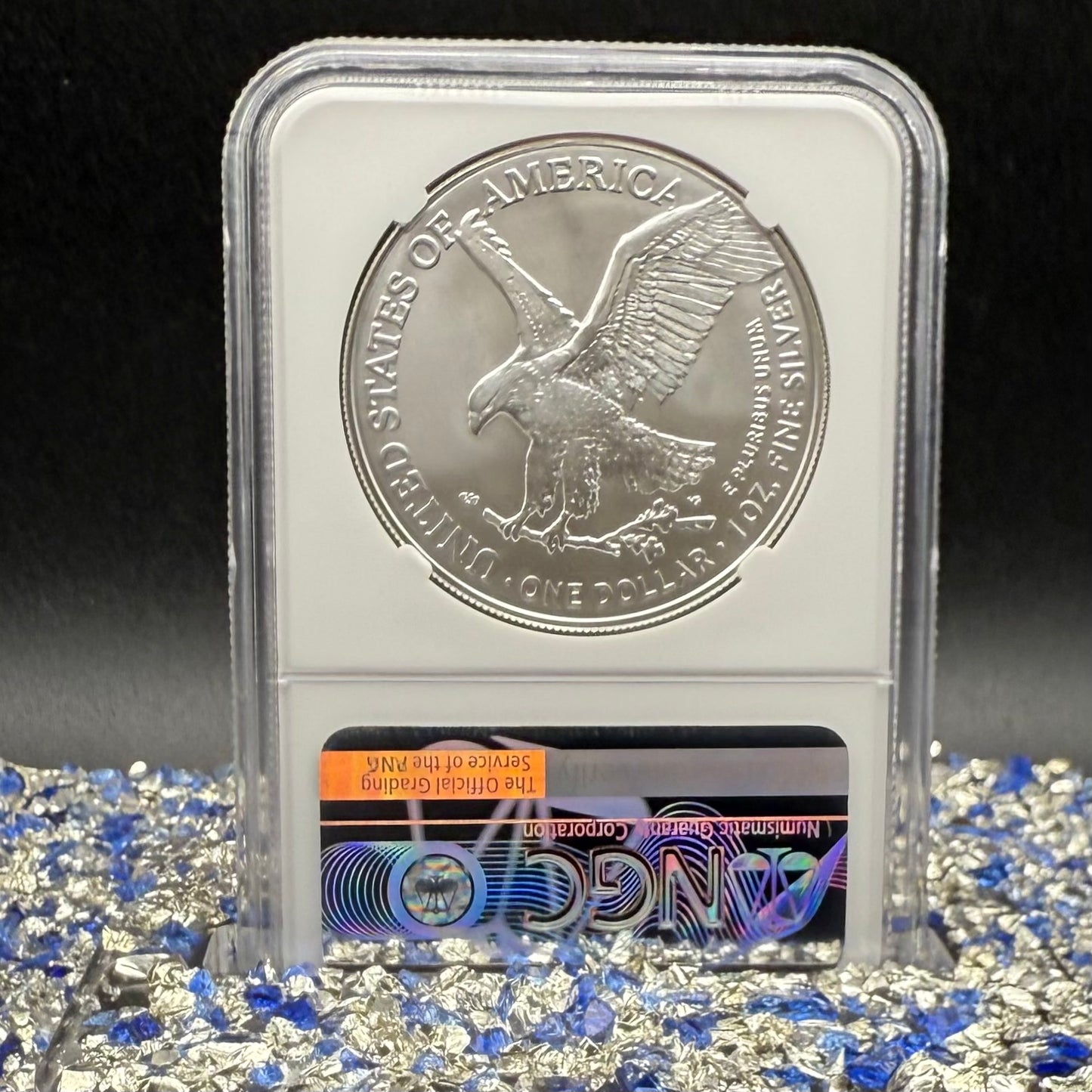 2021 $1 American Silver Eagle NGC MS70 T-2 Early Releases 35th Anniversary Mint Condition