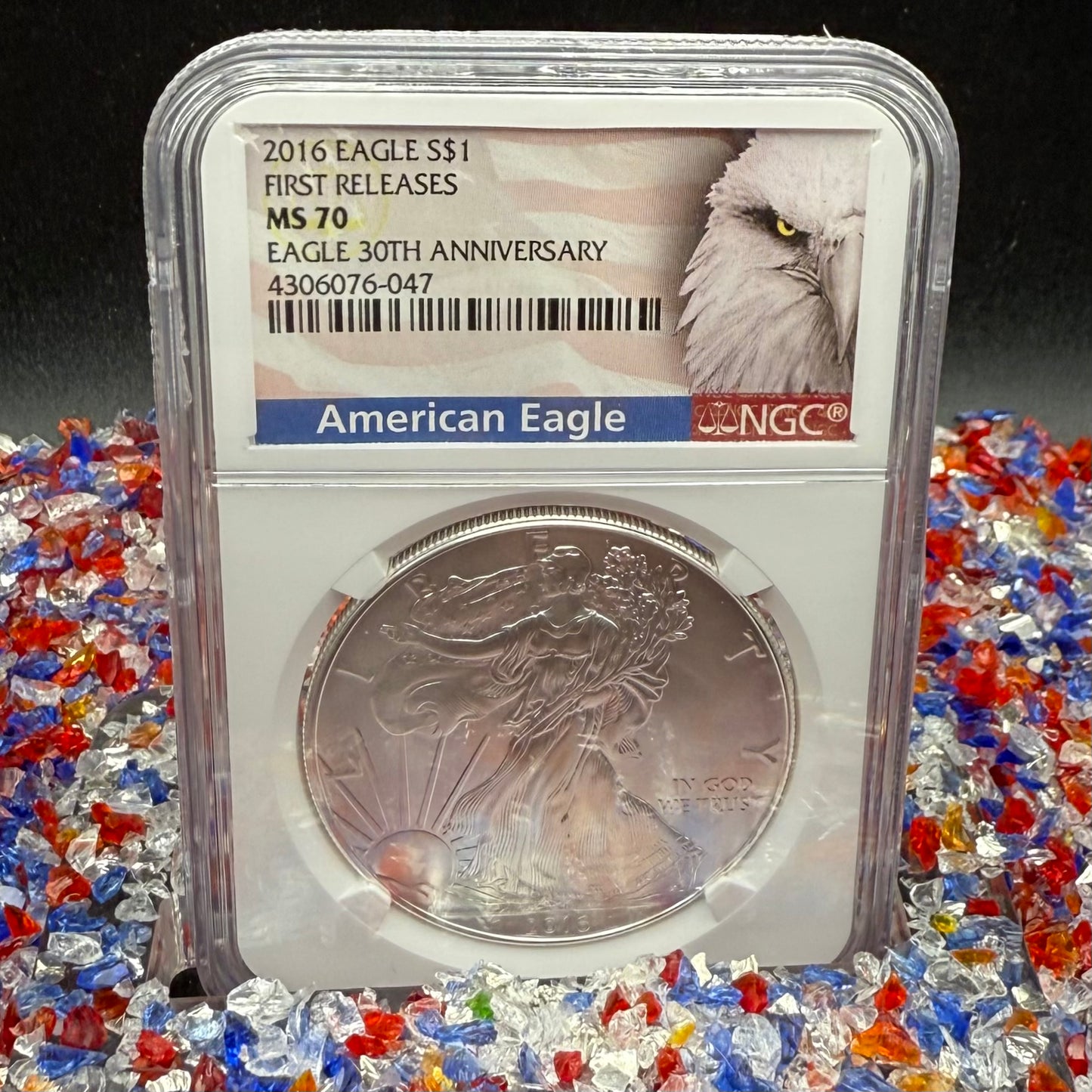 2016 $1 American Silver Eagle NGC MS70 First Releases Mint Condition