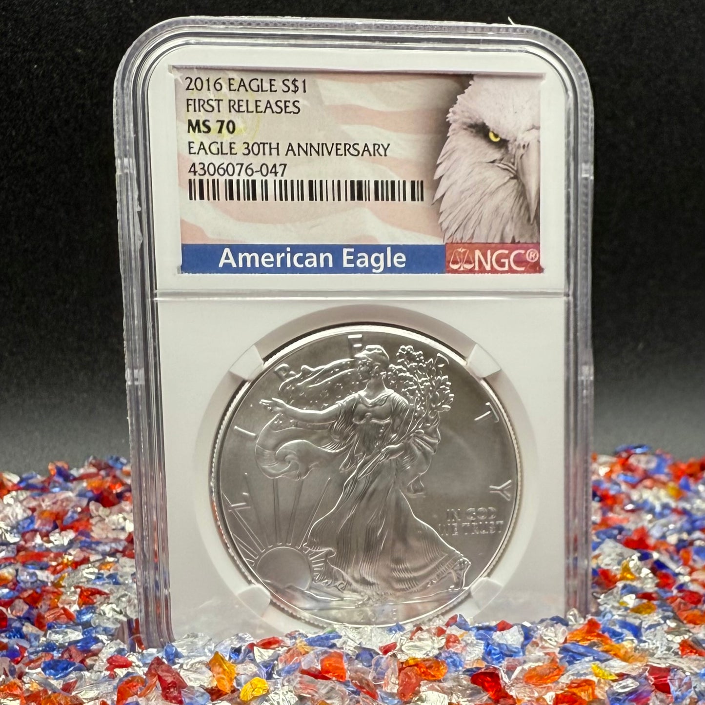 2016 $1 American Silver Eagle NGC MS70 First Releases Mint Condition