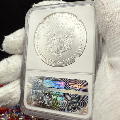 2016 $1 American Silver Eagle NGC MS70 First Releases Mint Condition