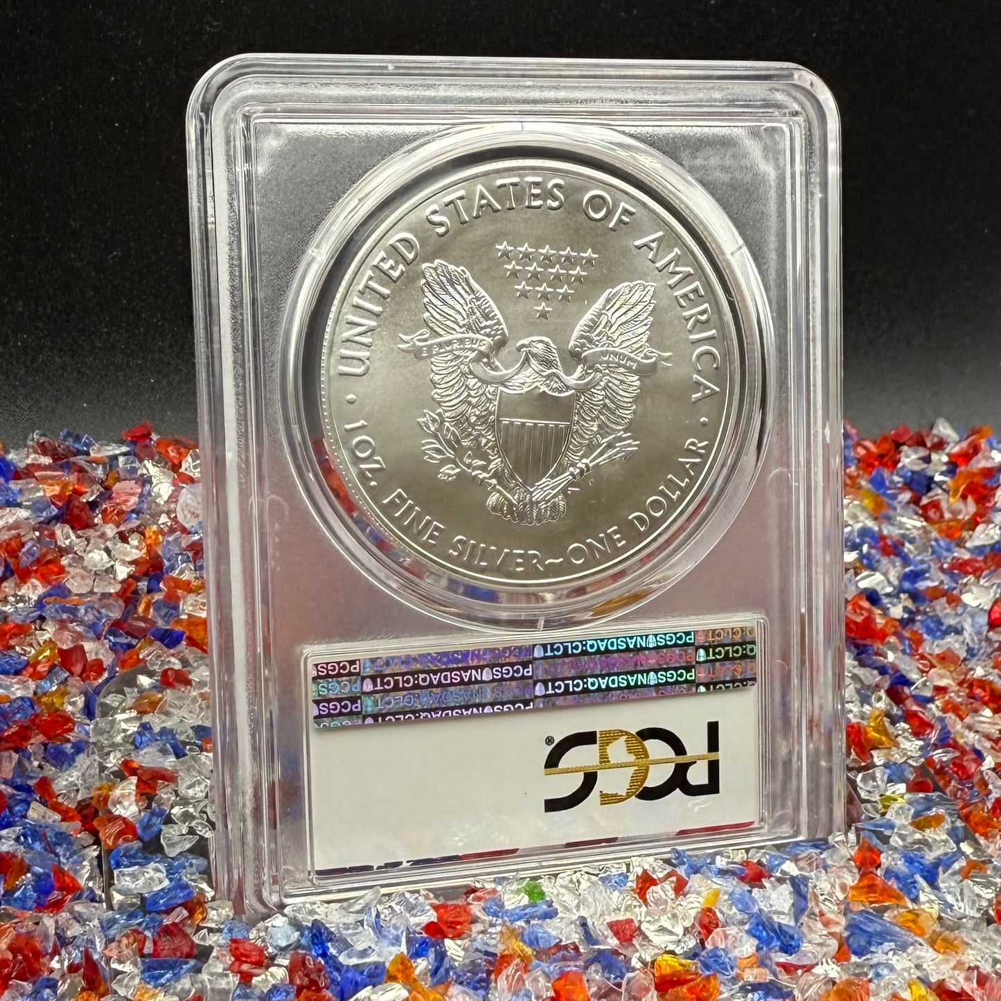 2019 $1 American Silver Eagle PCGS MS70 First Strike